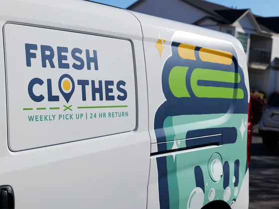 Clean Clothes Delivered Back